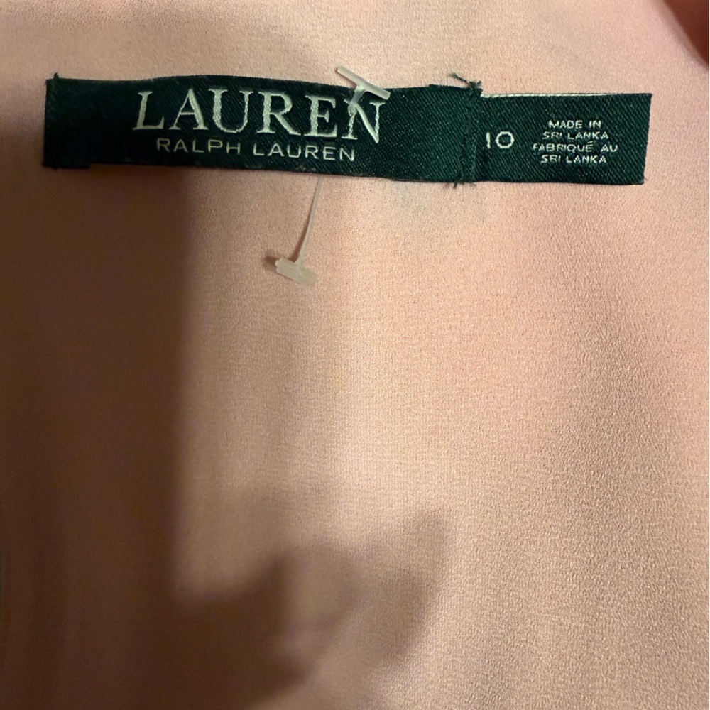 Ralph Lauren Multicolor Floral Watercolor Sleeveless Midi Dress - Picture 5 of 5